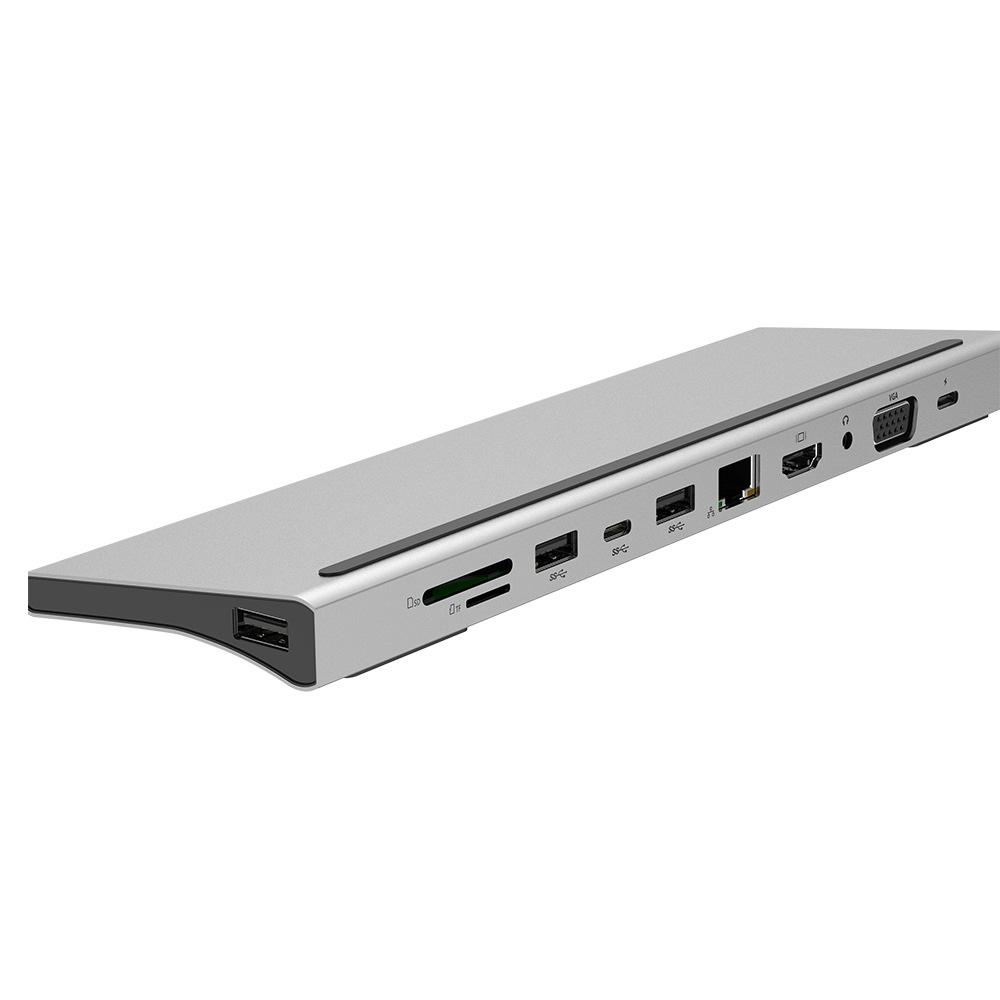 11-in-1 USB C Hub Laptop Docking Station
