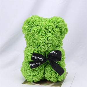 Rose Teddy Bear Best Valentines Gift