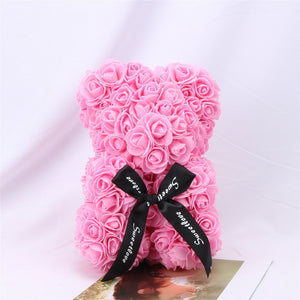 Rose Teddy Bear Best Valentines Gift