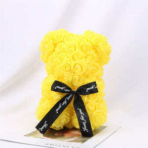 Rose Teddy Bear Best Valentines Gift