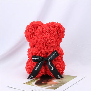 Rose Teddy Bear Best Valentines Gift
