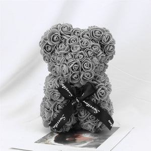 Rose Teddy Bear Best Valentines Gift