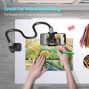 Flexible Long Arm lazy Phone Holder Clamp Bed Tablet