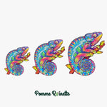 Load image into Gallery viewer, 🐺Puzzle animal en bois

