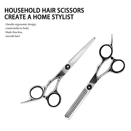 Professional Hair Cutting Scissors Set 10 PCS Home Shear Sets