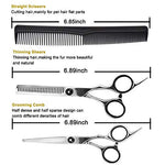 Load image into Gallery viewer, Professional Hair Cutting Scissors Set 10 PCS Home Shear Sets
