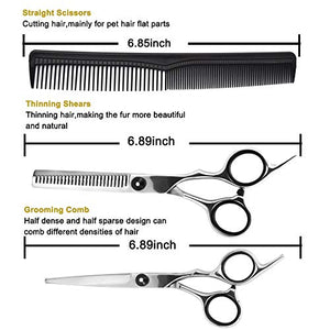 Professional Hair Cutting Scissors Set 10 PCS Home Shear Sets