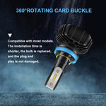 Load image into Gallery viewer, LED Headlight Kit Bulb H8 H9 9000LM 6500K
