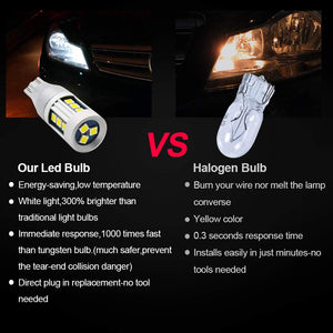 LED Backup Light Bulbs Extremely Bright Chipsets 3030 15-SMD LED