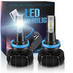 Load image into Gallery viewer, LED Headlight Kit Bulb H8 H9 9000LM 6500K
