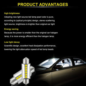 LED Bulb 36mm 1.41" Festoon LED Extremely Bright CANBUS Error Free