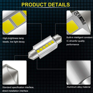 LED Bulb 36mm 1.41" Festoon LED Extremely Bright CANBUS Error Free