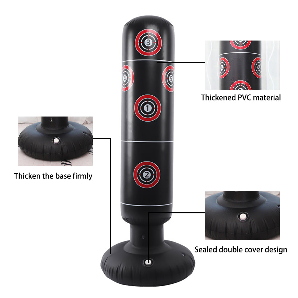 Fitness Punch Bag Inflatable Heavy Boxing Bag