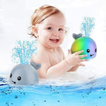 Load image into Gallery viewer, Willie The Sprinkler Whale Bath Toy
