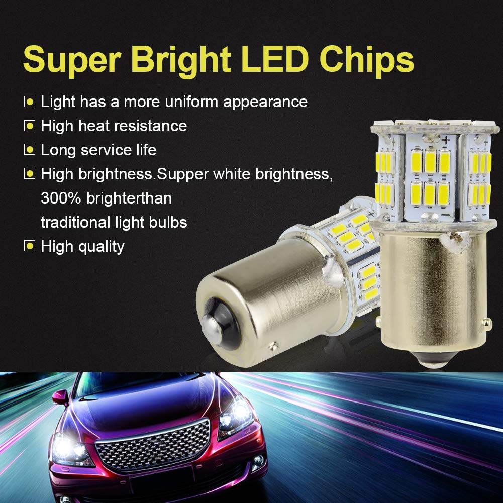 BA15S 54SMD 3014 Chipsets LED Bulbs Super Bright