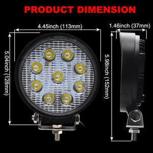 27W LED Work Light Flood Lamp