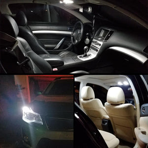 Lampade W5W LED T10 194 168 5SMD 5050 12V 6000K