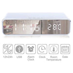 Load image into Gallery viewer, Alarm Clock Wireless Charging &amp; Digital Thermometer
