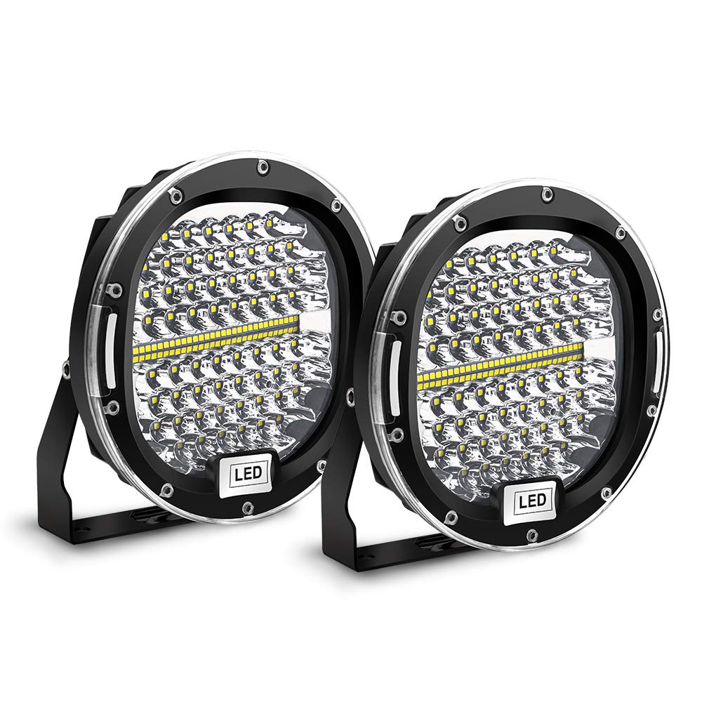 LED Pods Light Bar 4inch Round for Truck SUV ATV Tractor Boat