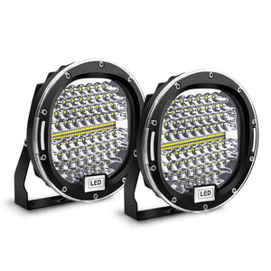 LED Pods Light Bar 4inch Round for Truck SUV ATV Tractor Boat