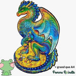Load image into Gallery viewer, 🐺Puzzle animal en bois
