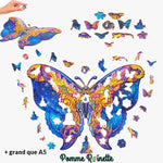 Load image into Gallery viewer, 🐺Puzzle animal en bois
