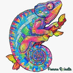 Load image into Gallery viewer, 🐺Puzzle animal en bois
