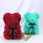 Load image into Gallery viewer, Rose Teddy Bear Best Valentines Gift
