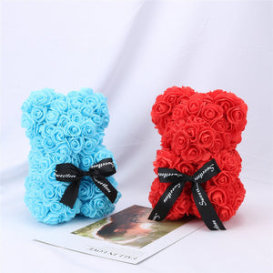 Rose Teddy Bear Best Valentines Gift