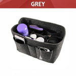 Load image into Gallery viewer, TidyBeauty™ Purse Insert Organizer NeonStellar GREY SMALL 
