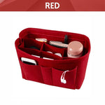 Load image into Gallery viewer, TidyBeauty™ Purse Insert Organizer NeonStellar RED SMALL 
