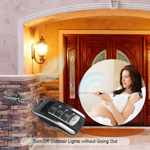 Universal 433MHz Wireless Copy Cloning Garage Door Remote Control Duplicator Key for PT/SC/LX/HX/HT