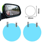 Load image into Gallery viewer, Car Rearview Mirror Waterproof Sticker Window Transparent Film Anti-fog &amp; Anti-glare Window Foil

