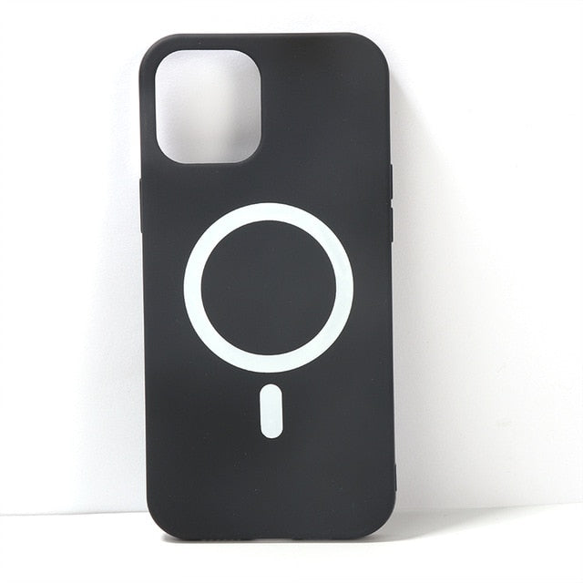 Wireless Charging Phone Case For For iPhone 12 Pro Max Mini Magsafe Magnetic Case For iPhone 12 Cover