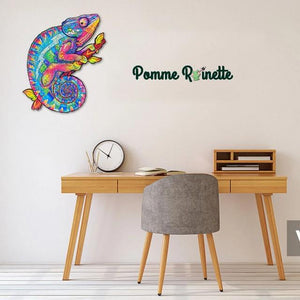 🐺Puzzle animal en bois