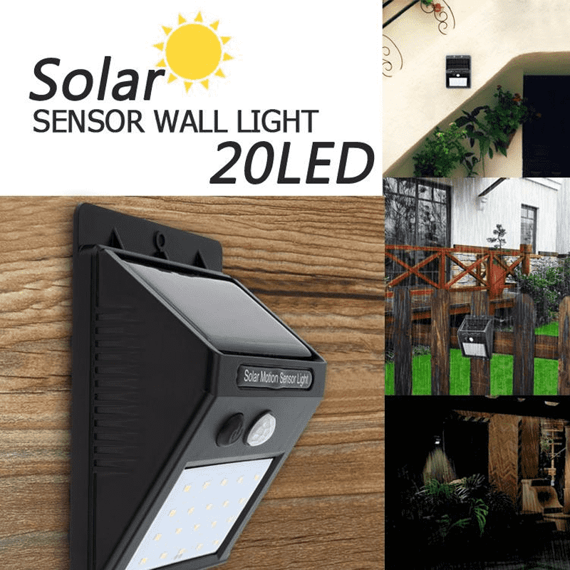 Motion Sensor Solar LED Light