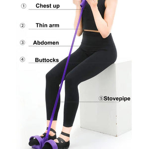 4 Tube Peddle Puller Tummy Trimmer